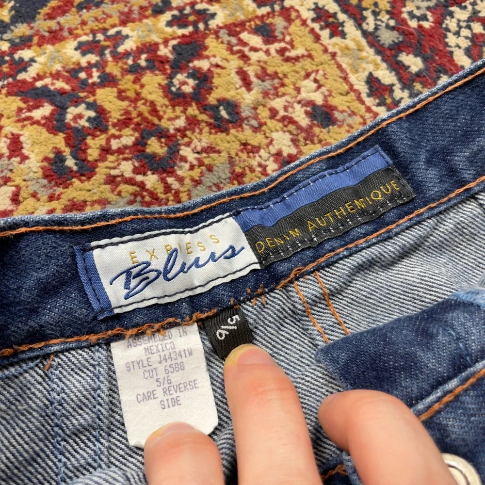 N/A blue denim